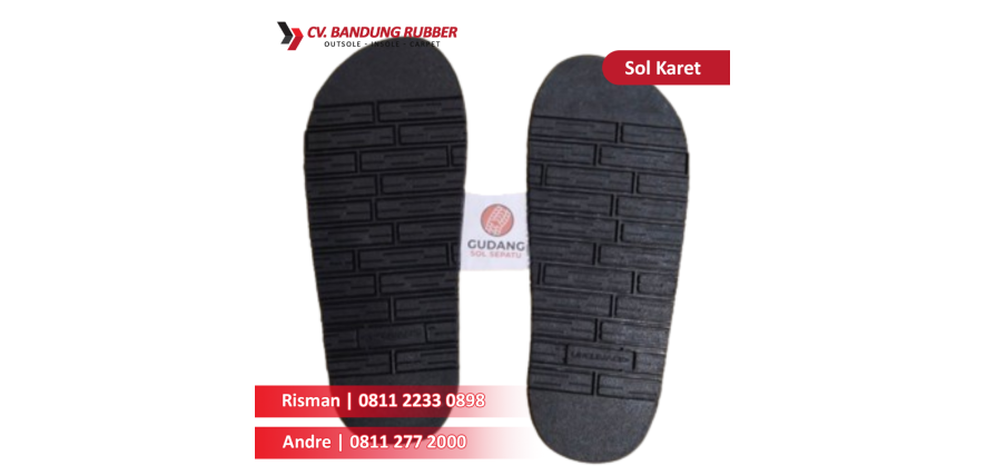 Rahasia Brand Sandal Lokal Berkembang, Adanya Produsen Sol Sandal Karet Terbaik di Bandung
